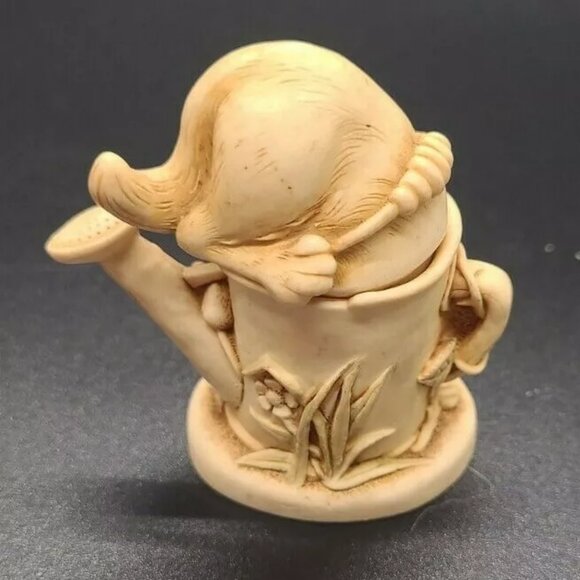 Vintage Harmony Kingdom Catch Can Petite Cat Trinket Jewelry Box Stamped GIFT - Picture 4 of 8